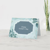 Botanische Muttertagskarte Karte (Vorderseite)