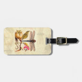 Botanische Natur der Libelle Gepäckanhänger (Vorderseite horizontal)