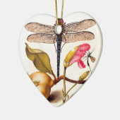 Botanische Natur der Libelle Keramik Ornament (Links)