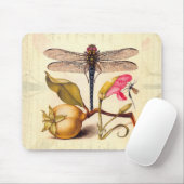 Botanische Natur der Libelle Mousepad (Mit Mouse)