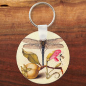 Botanische Natur der Libelle Schlüsselanhänger (Vorderseite)