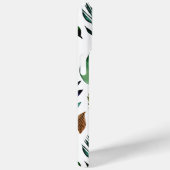 Botanische Natur in Grünblättern Personalisiert Case-Mate iPhone Hülle (Rückseite / Rechts)