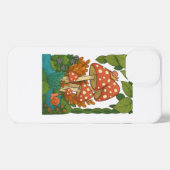 Botanische Naturkunst iPhone Hülle (Rückseite (Horizontal))