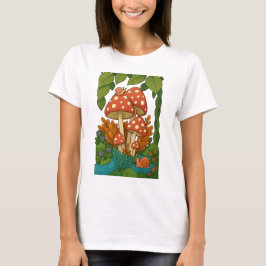 Botanische Naturkunst T-Shirt