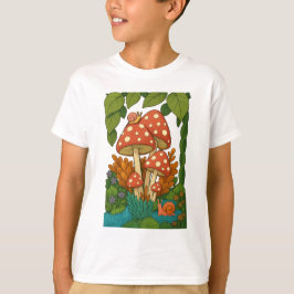 Botanische Naturkunst T-Shirt