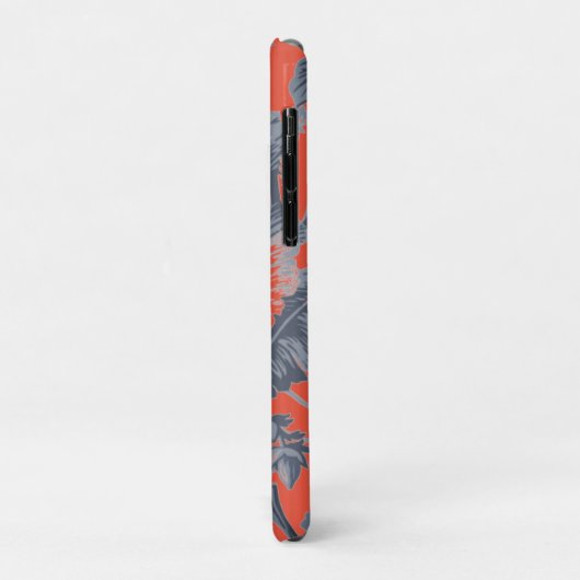 Botanische Orange Chinoiserie Case-Mate iPhone Hülle (Hinten/Links)