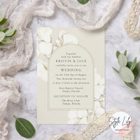 Botanische Orchideenhochzeit