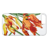 Botanische Papageien-Tulpe-BlumenBlume iPhone 7 Case-Mate iPhone Hülle (Rückseite (Horizontal))