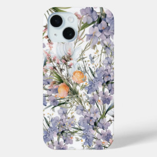 Botanische Pastellfarben Wildblume Blütensommer Case-Mate iPhone Hülle