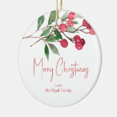 Botanische Personalisierte Weihnachtsschmuck (Links)