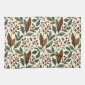 Botanische Pflanze Geschirrtuch (Horizontal)