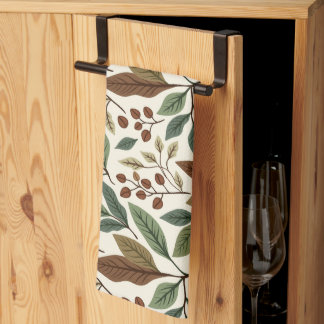 Botanische Pflanze Geschirrtuch