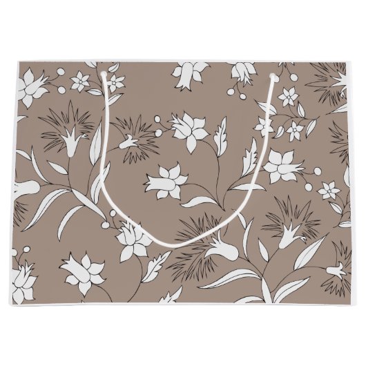 botanische Pflanze Große Geschenktüte (Vorderseite)