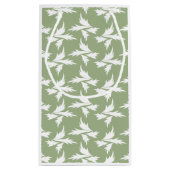 botanische Pflanze Kleine Geschenktüte (Rückseite)