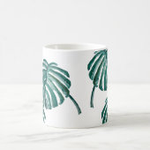 Botanische Pflanze Printing Green Painting Art Kaffeetasse (Mittel)