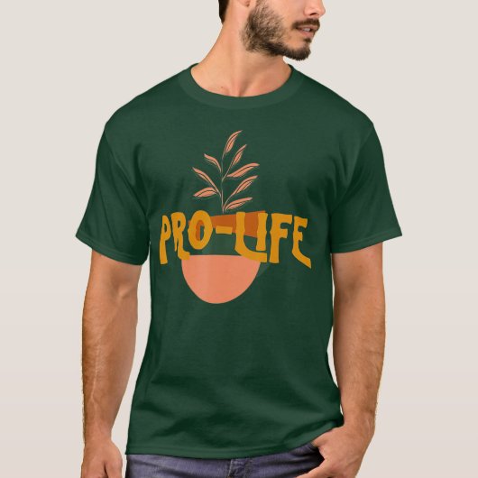 Botanische Pflanze T-Shirt (Vorderseite)