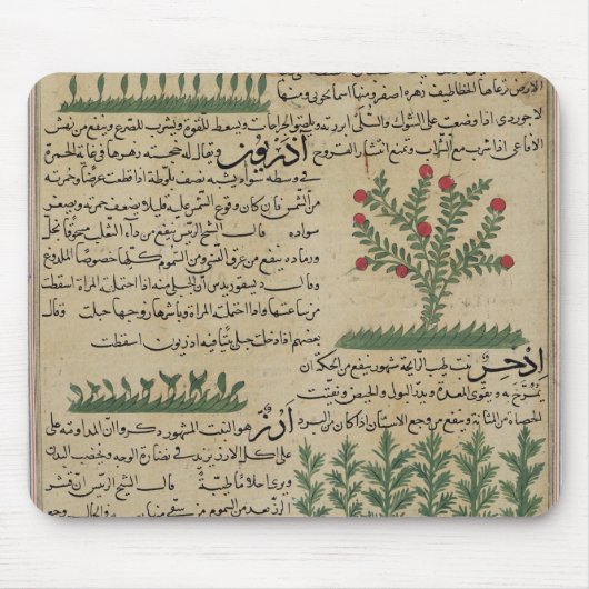 Botanische Pflanzen, Illustration von ' Mousepad (Vorne)