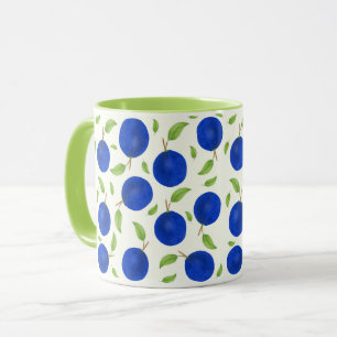 Botanische Pflaumen Kollektion Elfenbein Tasse