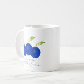 Botanische Pflaumen-Kollektion Kaffeetasse (Vorderseite Links)