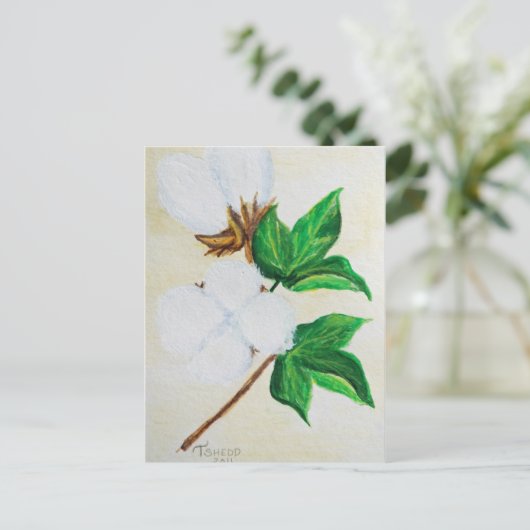 Botanische Postkarte (Stehend Vorderseite)