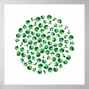 Botanische Primes Poster