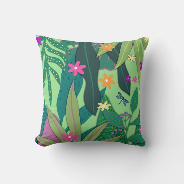 Botanische Printwerbung #12 Kissen (Vorderseite)