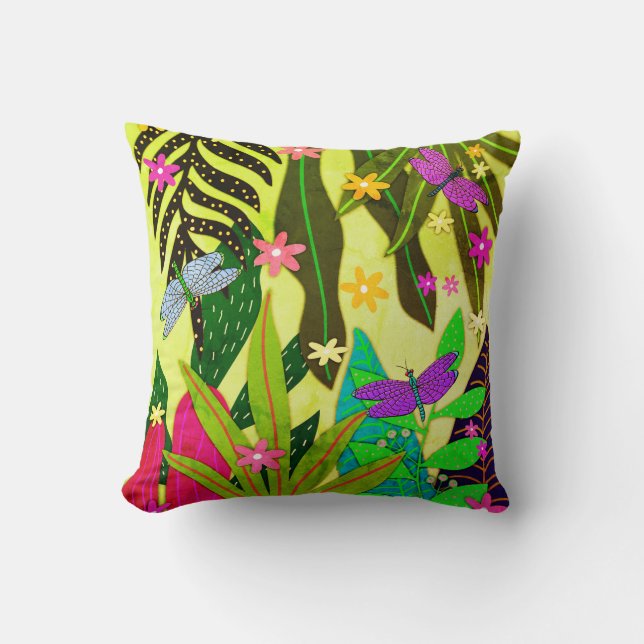 Botanische Printwerbung #13 1974 Kissen (Vorderseite)