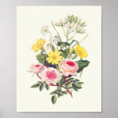 Botanische Printwerbung für antikes Wasser Poster (Vorne)