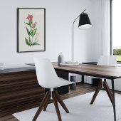 Botanische Printwerbung für antikes Wasser Poster