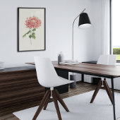 Botanische Printwerbung für antikes Wasser Poster