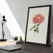 Botanische Printwerbung für antikes Wasser Poster