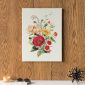 Botanische Printwerbung für antikes Wasser Poster