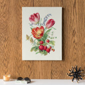 Botanische Printwerbung für antikes Wasser Poster