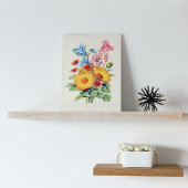 Botanische Printwerbung für antikes Wasser Poster