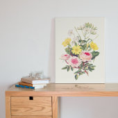 Botanische Printwerbung für antikes Wasser Poster