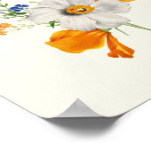 Botanische Printwerbung für antikes Wasser Poster (Ecke)