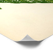Botanische Printwerbung - Kaladium Leaf Poster (Ecke)