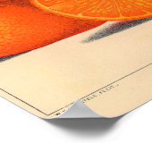 Botanische Printwerbung - Satsuma Poster (Ecke)