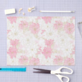 Botanische Rosa-Blume Seidenpapier (Handwerk)