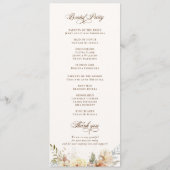 Botanische Rose im rustikalen Herbst Programm (Rückseite)