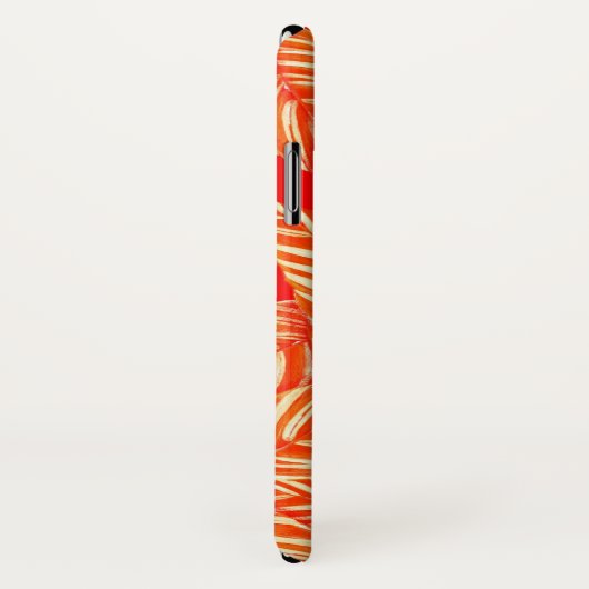 Botanische rote Blätter Case-Mate iPhone Hülle (Hinten/Rechts)