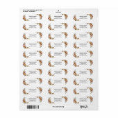 Botanische Rücksendeadresse (Vorne)