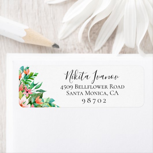 Botanische Rücksendeadresse (Insitu)