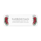 Botanische Rücksendeadresse (Vorne)