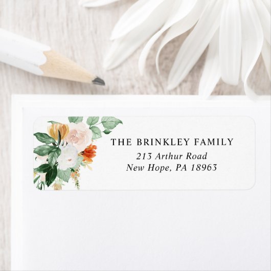 Botanische Rücksendeadresse Boho Greenery (Insitu)