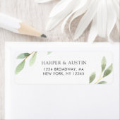 Botanische Rücksendeadresse Green Foliage (Insitu)