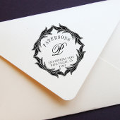 Botanische Rücksendeadresse Permastempel