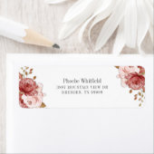 Botanische Rücksendeadresse Rosa Rose (Insitu)