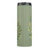 Botanische Ruhe - Sprüche 3:24 Thermosbecher (Rückseite)