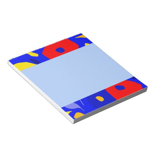 Botanische Rundformen Notizblock (angewinkelt)